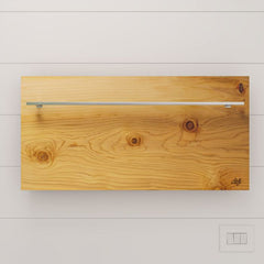 ALFI 32 x 16 Inch Live Edge Cedar Wood Towel Warmer - ABTW3216H - The Home Selection