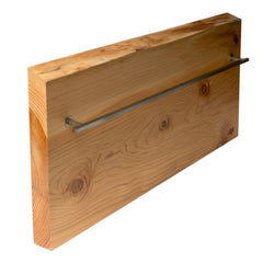 ALFI 32 x 16 Inch Live Edge Cedar Wood Towel Warmer - ABTW3216H - The Home Selection