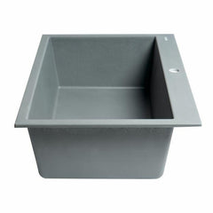 ALFI 33" Single Bowl Drop In Granite Composite Kitchen Sink - AB3322DI - The Home Selection