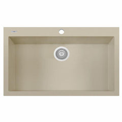 ALFI 33" Single Bowl Drop In Granite Composite Kitchen Sink - AB3322DI - The Home Selection