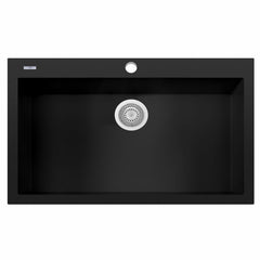 ALFI 33" Single Bowl Drop In Granite Composite Kitchen Sink - AB3322DI - The Home Selection