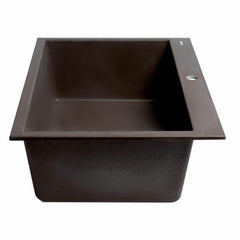 ALFI 33" Single Bowl Drop In Granite Composite Kitchen Sink - AB3322DI - The Home Selection