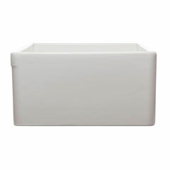 ALFI 33" Single Bowl Fluted Fireclay Farm Sink - AB532 - The Home Selection