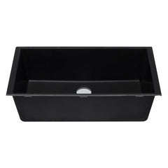 ALFI 33" Single Bowl Undermount Granite Composite Kitchen Sink - AB3322UM - The Home Selection