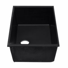 ALFI 33" Single Bowl Undermount Granite Composite Kitchen Sink - AB3322UM - The Home Selection