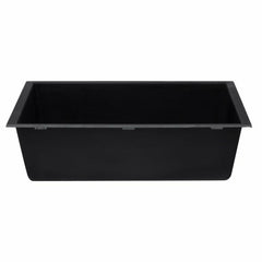 ALFI 33" Single Bowl Undermount Granite Composite Kitchen Sink - AB3322UM - The Home Selection