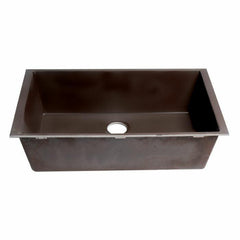 ALFI 33" Single Bowl Undermount Granite Composite Kitchen Sink - AB3322UM - The Home Selection