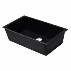 ALFI 33" Single Bowl Undermount Granite Composite Kitchen Sink - AB3322UM - The Home Selection