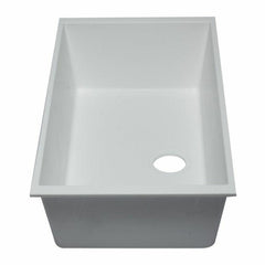 ALFI 33" Single Bowl Undermount Granite Composite Kitchen Sink - AB3322UM - The Home Selection