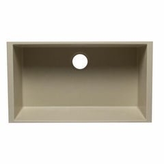 ALFI 33" Single Bowl Undermount Granite Composite Kitchen Sink - AB3322UM - The Home Selection
