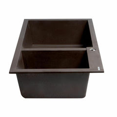 ALFI 34" Double Bowl Drop In Granite Composite Kitchen Sink - AB3319DI - The Home Selection