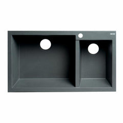 ALFI 34" Double Bowl Drop In Granite Composite Kitchen Sink - AB3319DI - The Home Selection