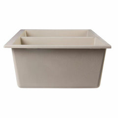 ALFI 34" Undermount Double Bowl Granite Kitchen Sink - AB3420UM - The Home Selection
