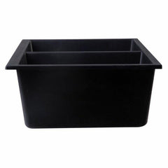 ALFI 34" Undermount Double Bowl Granite Kitchen Sink - AB3420UM - The Home Selection