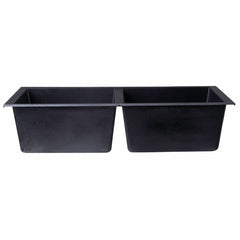 ALFI 34" Undermount Double Bowl Granite Kitchen Sink - AB3420UM - The Home Selection