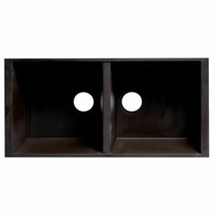 ALFI 34" Undermount Double Bowl Granite Kitchen Sink - AB3420UM - The Home Selection