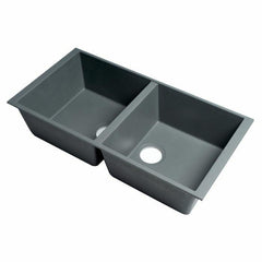 ALFI 34" Undermount Double Bowl Granite Kitchen Sink - AB3420UM - The Home Selection
