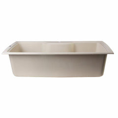 ALFI 35" Drop-In Single Bowl Granite Composite Kitchen Sink - AB3520DI - The Home Selection
