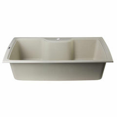 ALFI 35" Drop-In Single Bowl Granite Composite Kitchen Sink - AB3520DI - The Home Selection