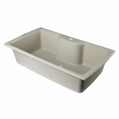ALFI 35" Drop-In Single Bowl Granite Composite Kitchen Sink - AB3520DI - The Home Selection