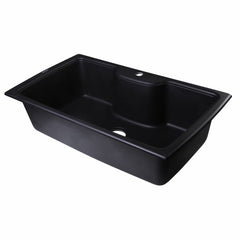 ALFI 35" Drop-In Single Bowl Granite Composite Kitchen Sink - AB3520DI - The Home Selection