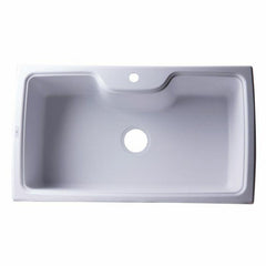 ALFI 35" Drop-In Single Bowl Granite Composite Kitchen Sink - AB3520DI - The Home Selection