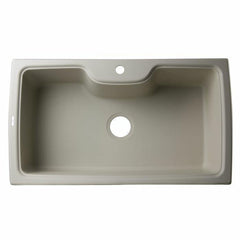 ALFI 35" Drop-In Single Bowl Granite Composite Kitchen Sink - AB3520DI - The Home Selection