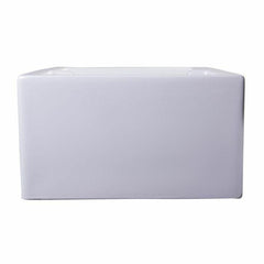 ALFI 36" Apron Thick Wall Fireclay Double Bowl Farm Sink - AB3618ARCH - The Home Selection