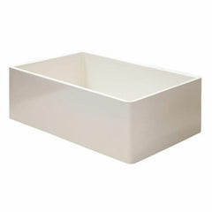 ALFI 36" Smooth Apron Single Bowl Fireclay Farm Sink - AB536 - The Home Selection