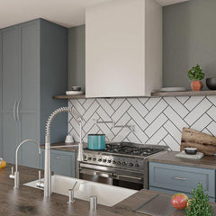 ALFI 36" Smooth Thick Wall Fireclay Double Bowl Farm Sink - AB3618DB - The Home Selection
