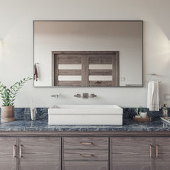 ALFI 36" White Above Mount Fireclay Bath Trough Sink - AB36TR - The Home Selection