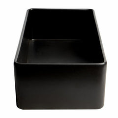 ALFI 36" x 18" Smooth Apron Single Bowl Fireclay Farm Sink - ABF3618 - The Home Selection