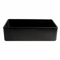 ALFI 36" x 18" Smooth Apron Single Bowl Fireclay Farm Sink - ABF3618 - The Home Selection
