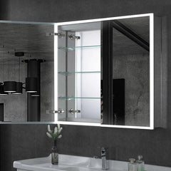 ALFI 36" x 30" Double Door LED Light Medicine Cabinet - ABMC3630 - The Home Selection