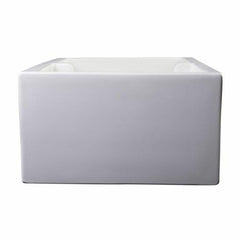ALFI 39" Smooth Thick Wall Fireclay Double Bowl Farm Sink - AB3918DB - The Home Selection