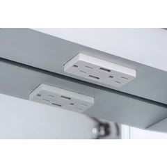 ALFI 42" x 28" Triple Door LED Light Bluetooth Medicine Cabinet - ABMC4228BT - The Home Selection