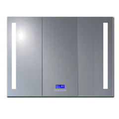 ALFI 42" x 28" Triple Door LED Light Bluetooth Medicine Cabinet - ABMC4228BT - The Home Selection