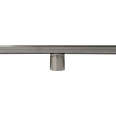 ALFI 59" Stainless Steel Linear Shower Drain with Groove Lines - ABLD59D - The Home Selection