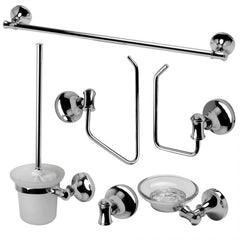 ALFI 6 Piece Matching Bathroom Accessory Set - AB9521 - The Home Selection
