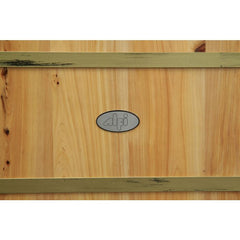 ALFI 61'' Free Standing Cedar Wooden Bathtub with Tub Filler - AB1136 - The Home Selection