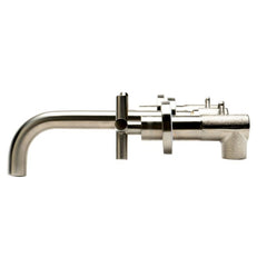 ALFI 8" Widespread Wall-Mounted Cross Handle Faucet - AB1035 - The Home Selection