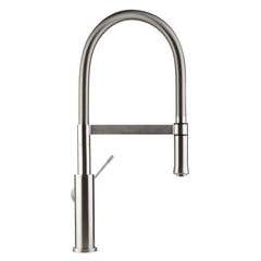 ALFI Brushed Gooseneck Single Hole Kitchen Faucet - AB2015 - The Home Selection