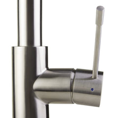 ALFI Brushed Gooseneck Single Hole Kitchen Faucet - AB2015 - The Home Selection