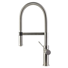 ALFI Brushed Gooseneck Single Hole Kitchen Faucet - AB2015 - The Home Selection