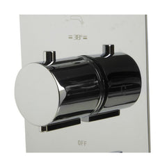 ALFI Concealed 4-Way Thermostatic Valve Round Shower Mixer - AB4101 - The Home Selection
