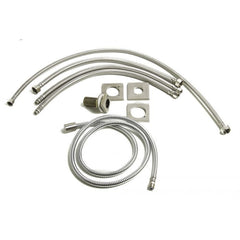 ALFI Deck Mounted Tub Filler and Square Hand Held Shower Head - AB2322 - The Home Selection