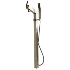ALFI Floor Mounted Tub Filler + Mixer Hand Held Shower Head - AB2728 - The Home Selection