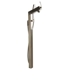 ALFI Floor Mounted Tub Filler + Mixer Hand Held Shower Head - AB2728 - The Home Selection