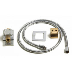 ALFI Floor Mounted Tub Filler + Mixer Hand Held Shower Head - AB2728 - The Home Selection