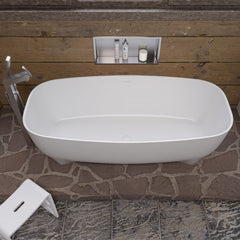 ALFI Floor Mounted Tub Filler + Mixer Hand Held Shower Head - AB2728 - The Home Selection
